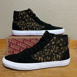 Vans The Lizzie skateboarding shoe tortoise Dark Brown Black multi Eco Cush